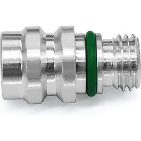 طقم ختم نظام تكييف الهواء بغطاء وصمام Wulankd GM، صمام Schrader M12 X 1.50، صمام الخدمة الأمريكي، متوافق مع MT0105، 800-955، 59946، GM 52458184 in Kuwait