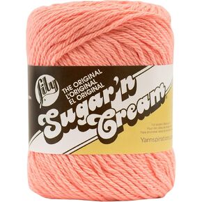 Lily Sugar 'N Cream 10200101118 The Original Solid Yarn, 2.5oz, Medium 4 Gauge, 100% Cotton - Grey - Machine Wash & Dry in Kuwait