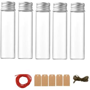 Glass Bottles Small Bottles For Liquids Small Glass Bottles Glass Bottles With Cork Three Styles Decorative Bottles For Party Decorations, Storage Accessories, Cork Concave-Neck 10ml