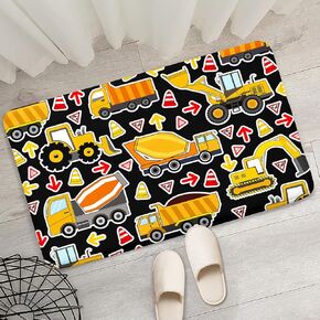 Car Rugs for Kids Toy Cars - Car Track Rug Kids Car Rug Blue Road Rug for Kids, Car Traffic Road Play Mat for Kids Room Bedroom Decor City Rug, 3'×5'