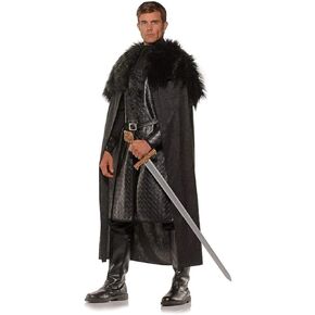 Underwraps Halloween عصر النهضة الشتاء لورد كيب، أسود، مقاس واحد in Kuwait