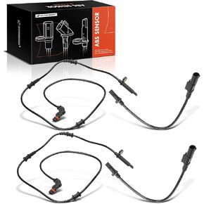 A-Premium Front and Rear Side ABS Wheel Speed Sensor Compatible with Mercedes-Benz Models - GLE300d, GLE350, GLE400, GLE550e, GLE63 AMG, GL350, GL450, GL550, GL63 AMG, GLS350d, 4-Wheel ABS - 4-PC Set