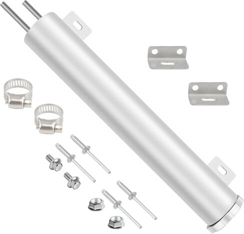 BHB 3 * 16 In Radiator Coolant Overflow Puke Tank Polished Stainless Steel Coolant Catch Can with Twist Cap 50 Oz Universal in Saudi Arabia