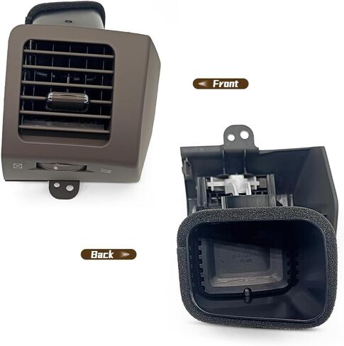 Side Air Conditioning Outlet Vent Fit for Toyota Land Cruiser Prado LC120 Lexus GX470 2003-2009 AC Vent Griille Left and Right Side 2-Pack Black in Saudi Arabia