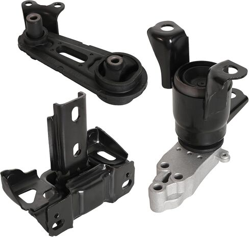 3PCS Engine Motor Mount Compatible with Mazda 2 2011-2014 1.5L L4 Petrol Automatic Transmission OE# A4429 A4428 A4430 D65239060H D65239040 DR6239070C in Saudi Arabia