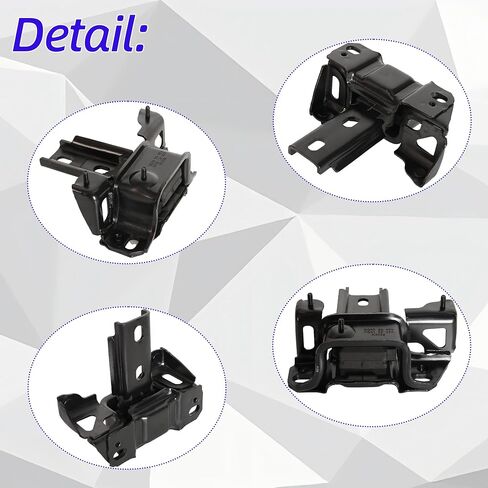 3PCS Engine Motor Mount Compatible with Mazda 2 2011-2014 1.5L L4 Petrol Automatic Transmission OE# A4429 A4428 A4430 D65239060H D65239040 DR6239070C in Saudi Arabia