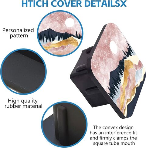 Bigfoot Saw Me Hitch Covers 2 Inch But Nobody Believes Him Rubber Receiver Tube Hitch Plug for Men,Square Hitch Box Cover Towing Hitch Plug Covers for Trucks SUV in Saudi Arabia