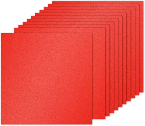 PATIKIL 10Sheets Light Green Glitter Cardstock Paper, 12 x 12 in 250gsm Square Premium Sparkly Paper Craft Cardstock Paper for Scrapbook Card Making DIY Art Projects Wedding Party in Saudi Arabia