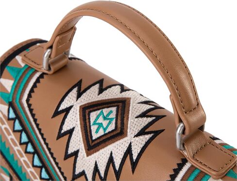 Montana West Aztec Flap Top Handle Bag Vintage Crossbody Purse Clutch Handbag for Women in Saudi Arabia