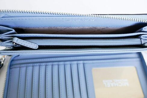 Michael Kors Travel Wallet, Powder Blue in Kuwait