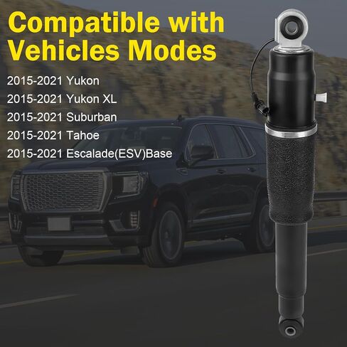 84176675 Rear Air Shocks Suspension Struts Compatible for 2015-2021 Yukon(XL) Suburban Tahoe Escalade(ESV) in Saudi Arabia