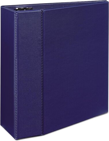 Avery Durable 3 Ring Binder, 3" One Touch EZD Rings, Label Holder, 1 Black Binder (07701) in Saudi Arabia