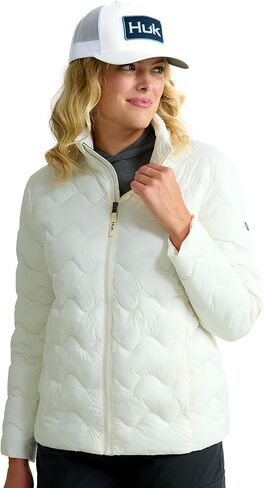 HUK Women's Wave, DWR Insulated Fishing Jacket in Saudi Arabia