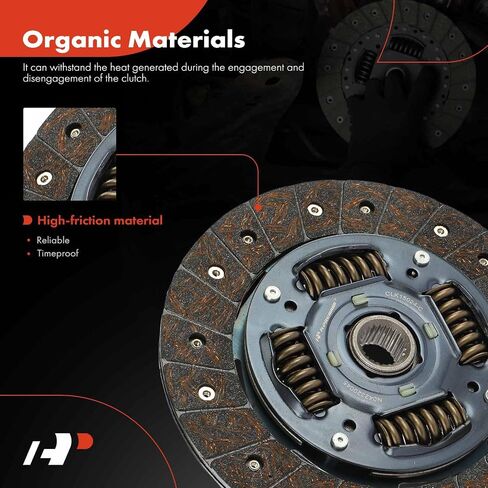 A-Premium Transmission Clutch Kit Compatible with Subaru Outback 2007-2009, Forester 2006-2008, Impreza 2006-2013, Legacy 2007-2012, WRX 2015-2017, Baja 2006 & Saab 9-2X 92X 2006, 2.0L 2.5L in Saudi Arabia