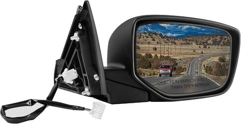 Passenger Side Mirror Compatible with Honda Accord 2013-2017 with Power Glass,Right Side View Mirrors Replacement #76208T2FA11(3Pin) Black in Saudi Arabia