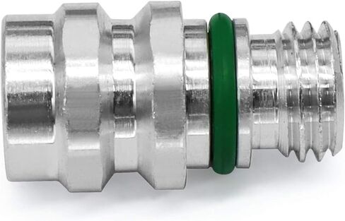 طقم ختم نظام تكييف الهواء بغطاء وصمام Wulankd GM، صمام Schrader M12 X 1.50، صمام الخدمة الأمريكي، متوافق مع MT0105، 800-955، 59946، GM 52458184 in Kuwait