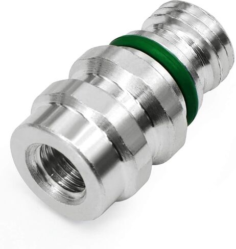 طقم ختم نظام تكييف الهواء بغطاء وصمام Wulankd GM، صمام Schrader M12 X 1.50، صمام الخدمة الأمريكي، متوافق مع MT0105، 800-955، 59946، GM 52458184 in Kuwait