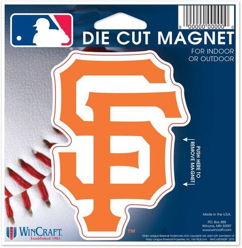 مغناطيس مقطوع بالقالب من WinCraft MLB in Kuwait