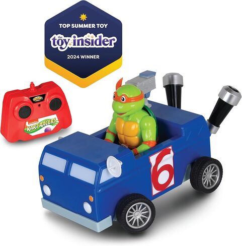 Nick Kart Racers - 2.4 جيجا هرتز RC Spongebob Boatmobile؛ مباشرة من اللعبة "Nickelodeon Kart Racers 3: Slime Speedway"، متعة كاملة الوظائف، إطارات قابضة لتحقيق أقصى قدر من الجر in Kuwait