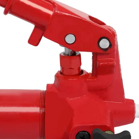 10 Ton Hydraulic Floor Jack Porta Power Hand Pump Ram Replacement Car Auto Body Frame Repair Tools with Long Handle 22000lbs Red in Saudi Arabia
