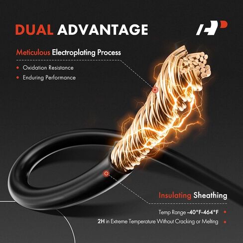 A-Premium Front Driver or Passenger Brake Pad Wear Sensor Compatible with Jaguar F-Pace 2017-2023 & Land Rover Range Rover Velar 2018-2024, Replace# T4A3467 in Saudi Arabia