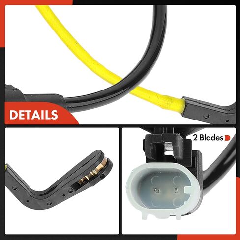 A-Premium Front Driver or Passenger Brake Pad Wear Sensor Compatible with Jaguar F-Pace 2017-2023 & Land Rover Range Rover Velar 2018-2024, Replace# T4A3467 in Saudi Arabia