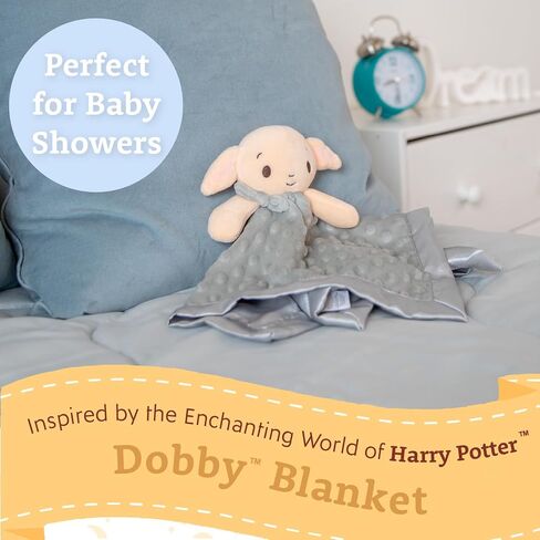 KIDS PREFERRED Harry Potter 12 Inch Dobby Baby Lovey Security Blanket Snuggle Toy Stuffed Animal for Newborn Infants and Babies in Saudi Arabia