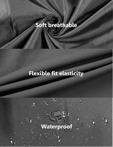 CAMELSPORTS Men Waterproof Softshell Jacket Windbreaker Hooded lightweight Rain Coat for Outdoor Hiking in Saudi Arabia
