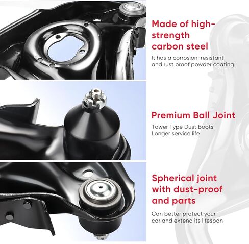 K620251 Front Lower Control Arm - Front Lower Control Arm Kit for Chevrolet S10 Blazer LLV GMC S-15 Jimmy Pickup Sonoma Hombre K620252 2Pcs in Kuwait