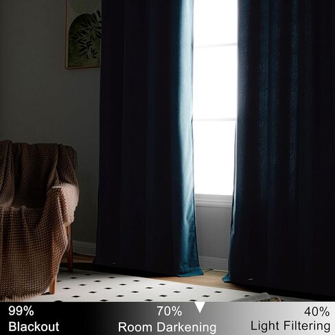 Hiasan Yellow Velvet Curtains 90 inches Length 2 Panels - Luxury Room Darkening Curtains for Bedroom Living Room, Thermal Insulated Super Soft Grommet Window Drapes with Tiebacks, 52 inches Width in Saudi Arabia