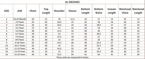 AJ DEZINES ملابس هندية للأطفال على طراز بوليوود صدرية كورتا بيجامة للأولاد || زي ديوالي in Saudi Arabia