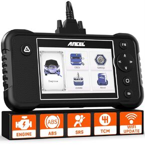 ANCEL FX3000 Elite OBD2 Scanner Diagnostic Tool, Check Engine Transmission ABS SRS Car Scanner, Diagnostic Scan Tool with SRS Airbag Code Reader, Car Diagnostic Scanner for Cars