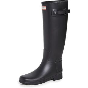 Hunters Women's Refined Tall Matte Boots, Black, 8 Medium US in Saudi Arabia