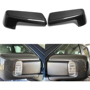 2024 Upgrade Top Half Mirror Cap Cover Trim（paste-on） Designed for 2019 2020 2021 2022 2023 2024 Chevy Silverado 1500 and GMC Sierra 1500 Trim Replacement Mirror Covers Accessories (Chrome)