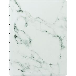 Filofax Refillable Notebook, A5 Size, Architexture Collection, Dotted Paper, 8.25" x 5.75", Marble (B115084U)