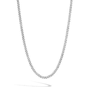 John Hardy Men's Classic Chain Silver 3.9mm Curb Chain Necklace