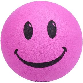 Happy Pink Smiley Face Car, Truck, or SUV Antenna Ball/Antenna Topper (Auto Accessory)