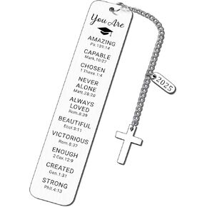 Senior 2025 Gifts Class of 2025 Back to School Gifts Bible Stuff Graduation Bookmarks for Boys Girls Senior Night Ideas College Students Gifts 5th 8th Grade Graduation Gifts for Her Him