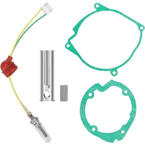 5PCS Glow Plug Repair Kit, 12V 2KW Car Air Diesel Parking Heater Maintenance Service Plug Kit,with Removal Tool + Ceramic Gaskets Strainers,Fit for Webasto Eberspacher D2 D4 D4S 75w-98w