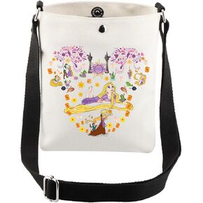 CMNIM Fairy Tales Gift Tangle Mouse Ears Crossbody Bag Tangle Fans Gift Princess Rapunze- Inspired Fairy Tale Messenger Bag