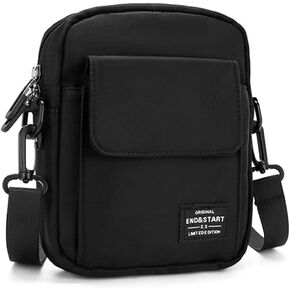 Mini Crossbody Cell Phone Bag Men, Shoulder Holster for Men and Women Messenger Bag Crossbody Purse Wallet Sling Bag