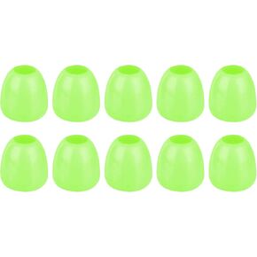 uxcell Plastic Bell End Stoppers, Cord Ends Lock Toggle Cap End Stopper Rope Fasteners for Clothes Backpack Drawstring