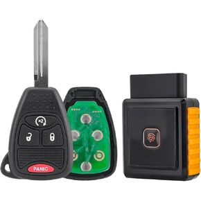 Car Remote Control for Jeep Compass Chrysler 200 Convertible Dodge Ram 1500 Dakota Magnum Durango Nitro Charger Avenger Caliber Jeep Wrangler Keyless Entry Remote OHT692713AA
