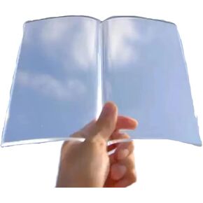Acrylic Book Stand-Clear Open Book Display Stand-Transparent Book Press-Book on Book-Magazine and Book Holder-for Recipe Cookbooks,Reading,Dictionary,Documents,Tome Book,Textbook,Sheet Music