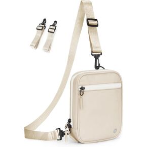 BALEAF Small Crossbody Bags for Women Fanny Pack Mini Sling Belt Bag Cross Body Travel Purse 1.5L Black