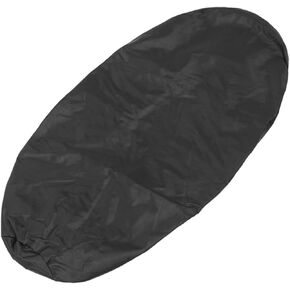 Universal Motorcycle Rain Seat Cover Universal Flexible Waterproof Saddle Seat Protector Cover Black M Item Replacement