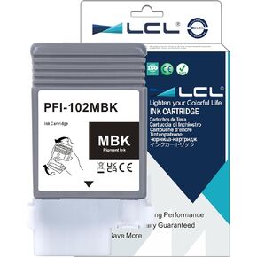 LCL PFI102 Magenta Ink Cartridge Replacement for Canon PFI-102 PFI-102M for Canon imagePROGRAF iPF500 iPF510 iPF600 iPF605 iPF610 iPF650 iPF655 iPF700 iPF710 iPF720 iPF750 iPF755 iPF760 iPF765 (1Pack)