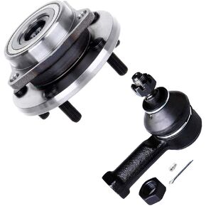SCITOO 2pcs Wheel Hub Assembly Suspension Kit - Fit for Dodge Stratus for Dodge Avenger for Chrysler Sebring for Mitsubishi Eclipse for Mitsubishi Galant Outer Tie Rod End Wheel Hub Bearing - 513157
