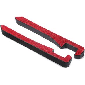 2 Pack Sparkly Diamond Car Seat Gap Filler Universal Gap Filler for Car SUV and Truck Fit Between Seats and Console Stop Things from Dropping (White)