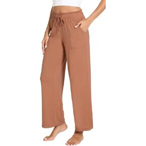 GYS Women's Bamboo Viscose Pajama Pants Soft Lightweight Lounge Pants with Pockets